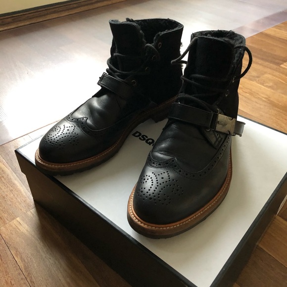 DSquared hiking boots